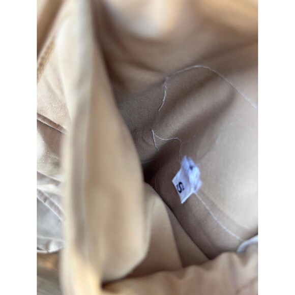 Vintage 60s-70s Reversible Tan and red puffer vest with a retro vibe Size S - Picture 7 of 7